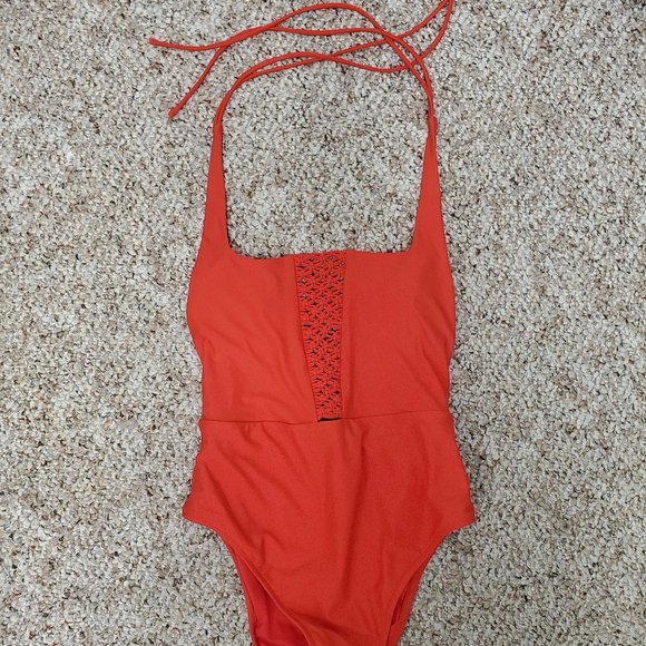 aerie Swim One Piece Aerie Crochet Detailed Swimsuit Poshmark